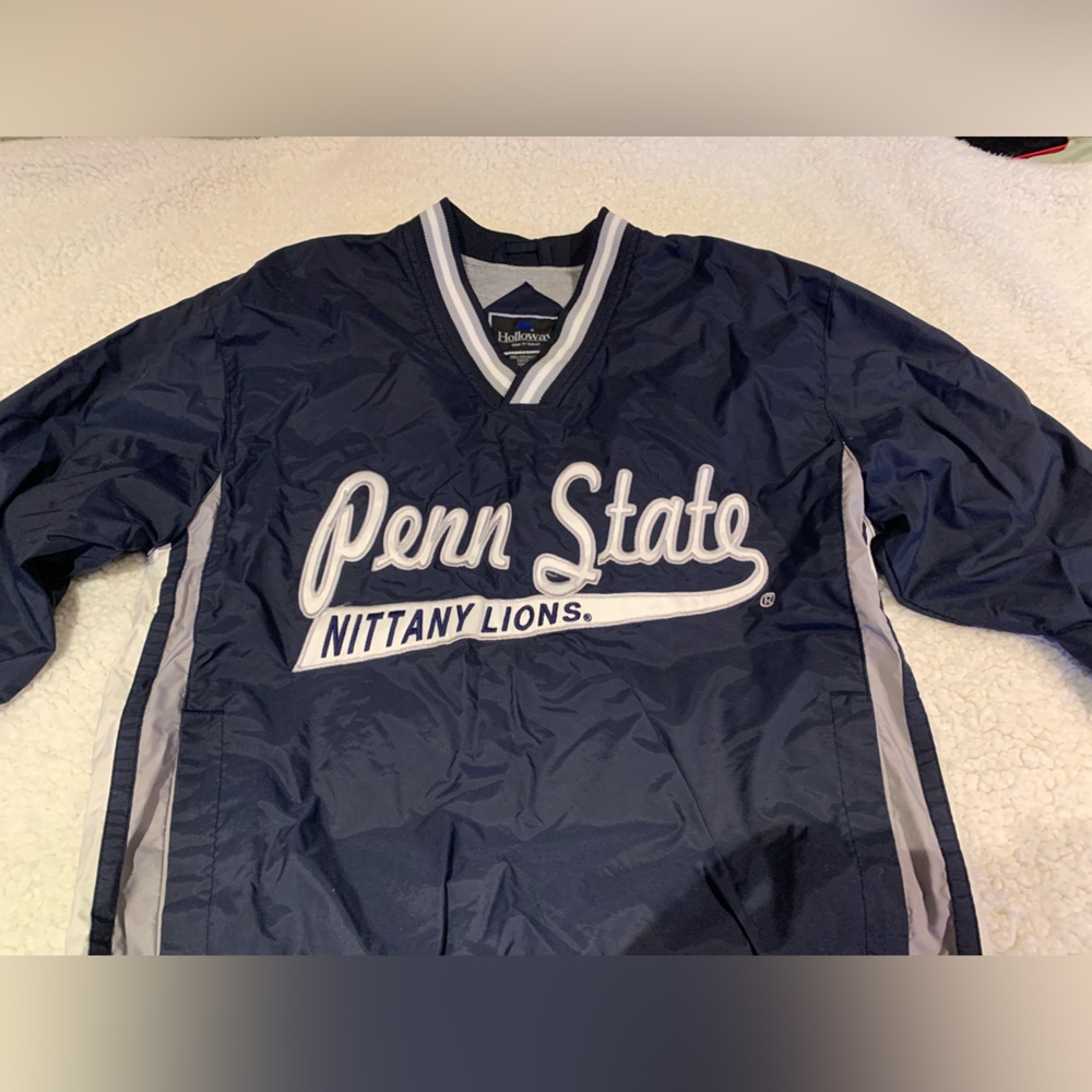 Penn State Varsity Crewneck Jacket/Windbreaker